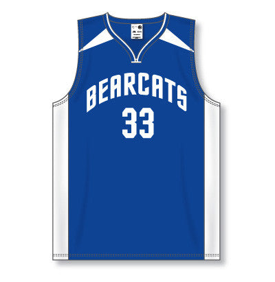 Athletic Knit Pro Cut Basketball Game Jersey with Shoulder & Side Inserts (B3155)